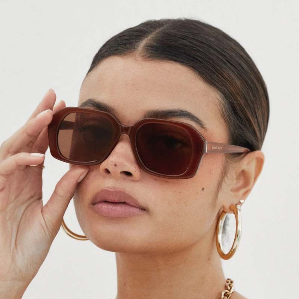 Velvet Canyon, Le Classique Sunglasses, Chocolate